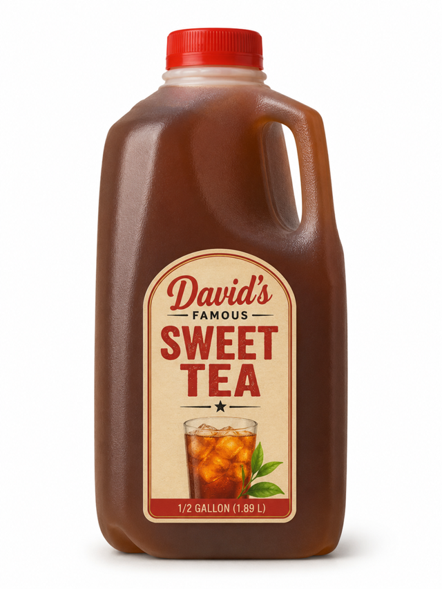 16oz cup Fresh Brewed Tea-.