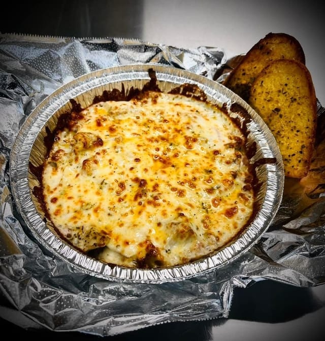 Baked Spaghetti Bowl-.